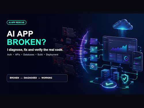 AI-Built SaaS App Rescue — Synthetic Demo
