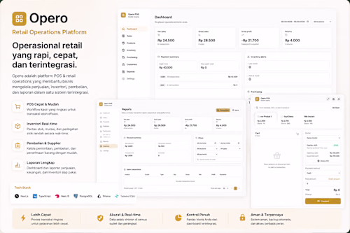 Opero — Modern POS & Retail Management Platform