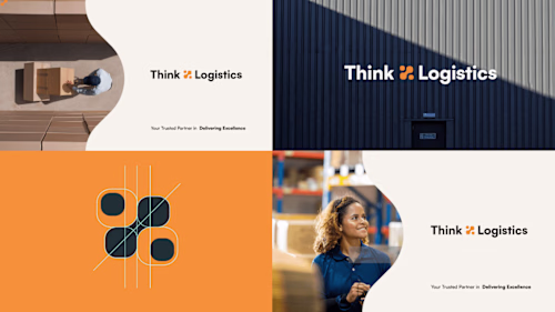 Crafting Tomorrow's Logistics:A Journey in Logo, Brand Identity