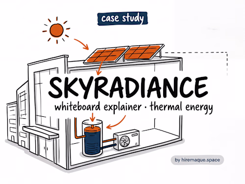 B2B Doodle Explainer Video for Skyradiance | Corporate Animatio…