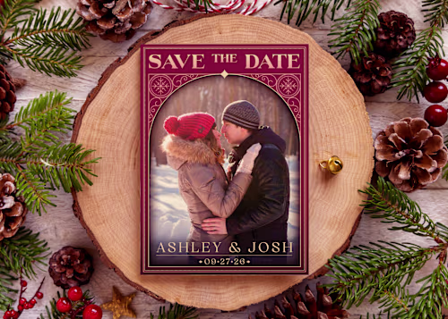 Custom Save the Date invitation