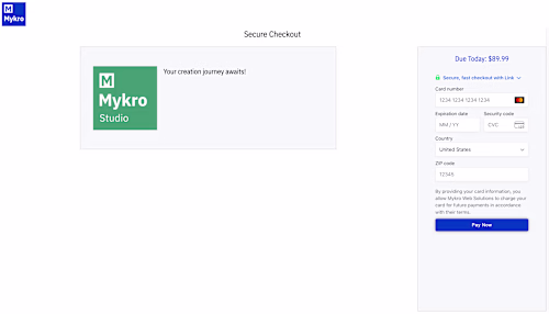 Stripe backend and payment element