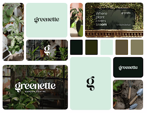 Greenette - Garden Centre Branding