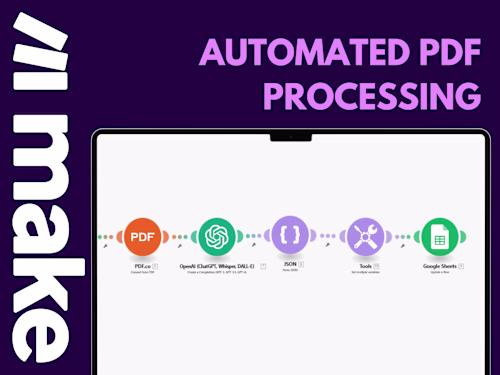 Smart PDF Parser | Make | Transform PDFs Into Usable Data (AI) 