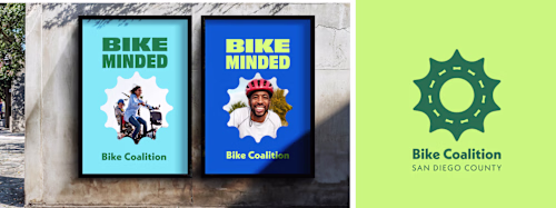 Identity design work for San Diego County Bike Coalition. (w...