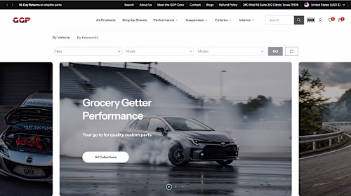 Grocery Getter Performance — Shopify