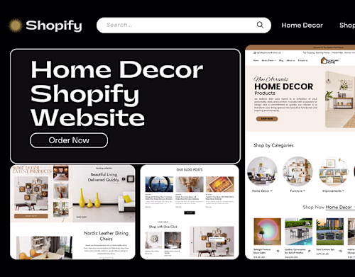 Home Decor Shopify Store —