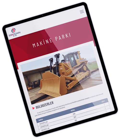 Egecan Construction Company Website