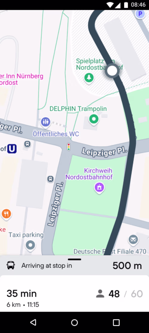 A driver-focused mobile application designed