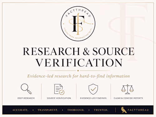 Source & Claim Verification Case File