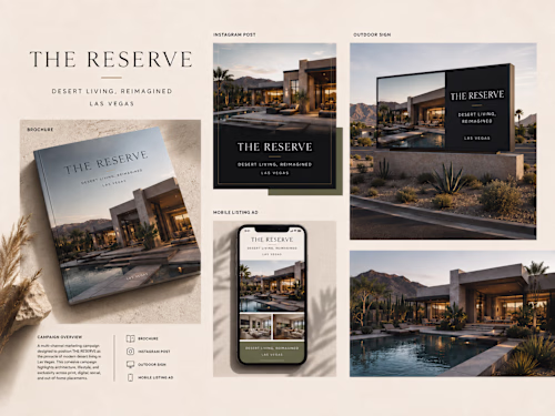The Reserve — Concept Luxury Real Estate Campaign