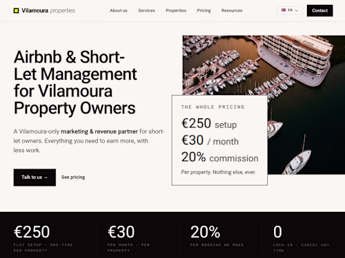 Vilamoura Property — Multilingual Property Platform
