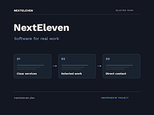 NextEleven — software engineering and