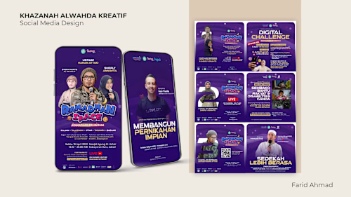 Khazanah Alwahda Kreatif — Social Media Design