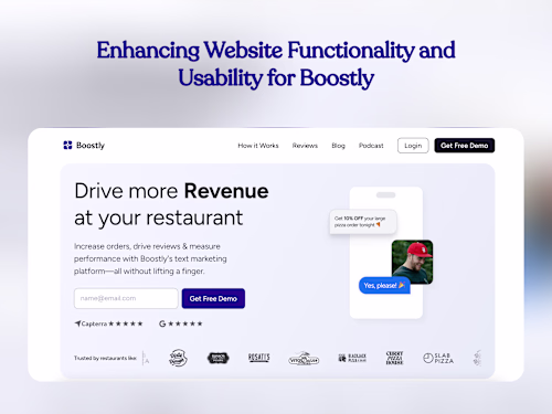 Framer Website Enhancement Project