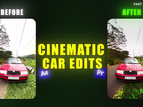 Cinematic Fast-Paced Car Reel with Speed Ramping & Beat Sync