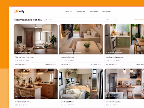 Lotly: AI Tenant Screening UX for PropTech