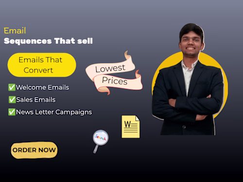 A self initiated email marketing