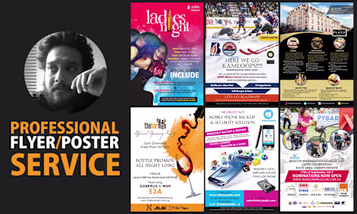 Hire Expert Designer for High-Impact Flyers & Business Promo