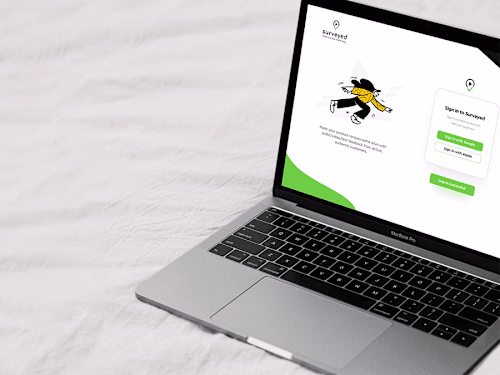 UI Design: Surveyed Website Design