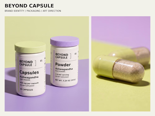 BEYOND CAPSULE — Brand Identity,