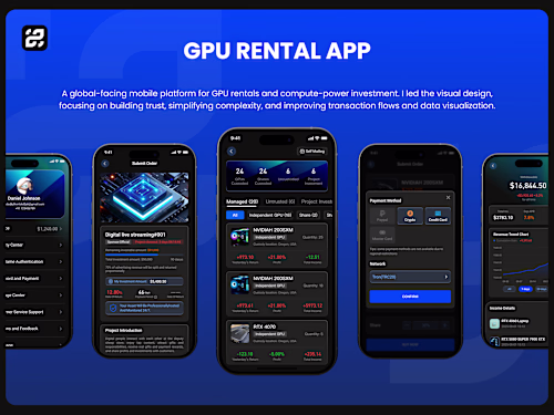 GPU RENTAL APP