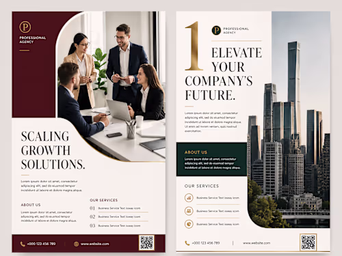 Elegant Business Flyer & Company