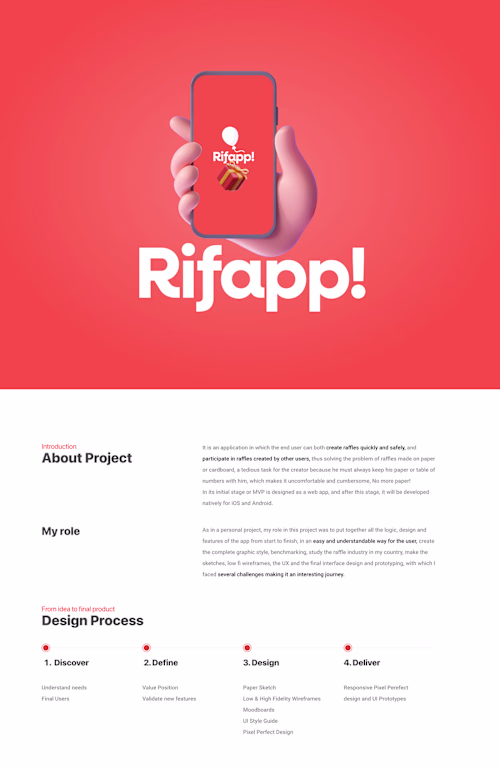 Raffle App - Rifapp 