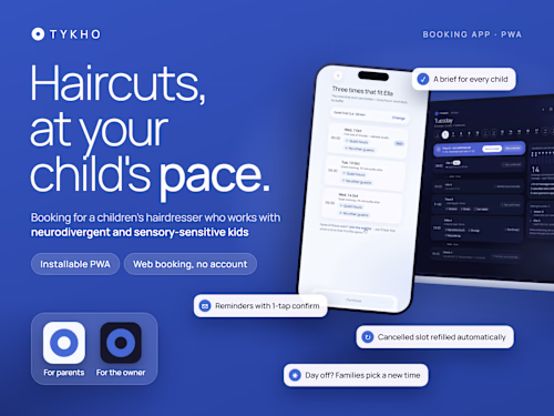 TYKHO Care — sensory-friendly haircuts for children