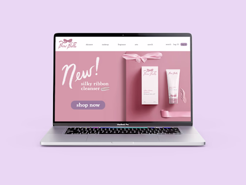 Bow Belle Beauty Mock Campaign