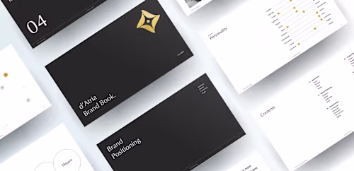 Brand Strategy + Design: d'Atria