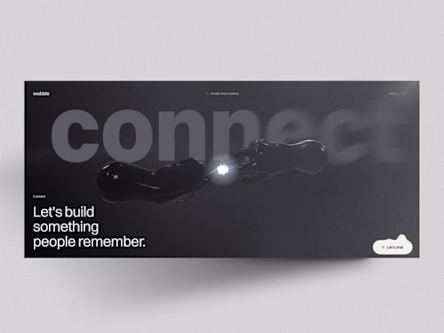 Wubble: A WebGL-Powered Studio Site Built in Webflow