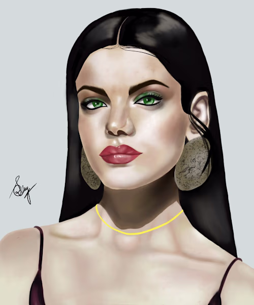 Realistic Digital Portrait VOL.1