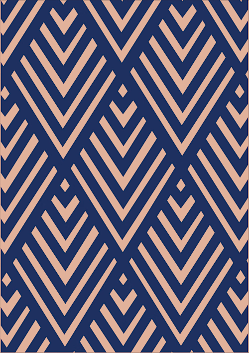 An original geometric surface pattern