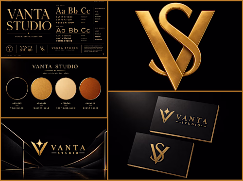 Vanta Studio — Luxury Brand Identity System