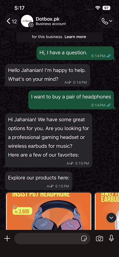 AI leads agent made for