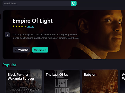 Movie Website