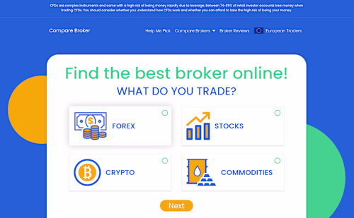 CompareBroker.io - Find the best broker online!