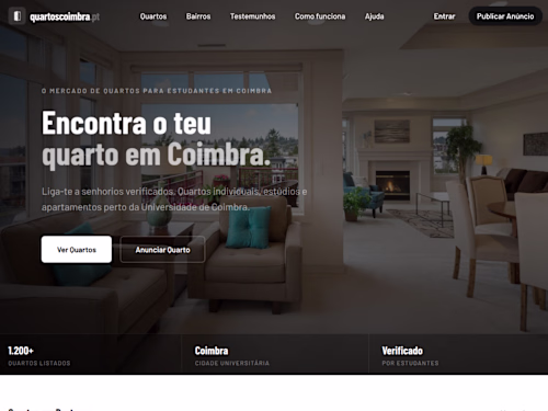 Quartos Coimbra Rental Marketplace Development