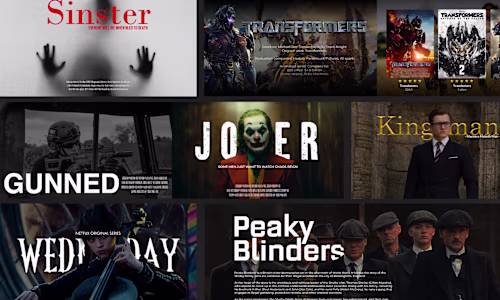 Film Pitch Deck Presentations
