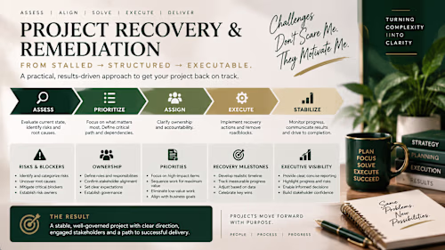 Project Recovery & Remediation Framework
I