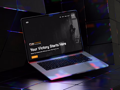 High-Impact Landing Page for Boxing Club