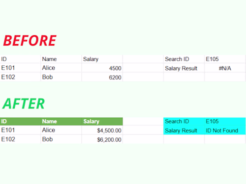 Formula Fix: Cleaning up spreadsheet