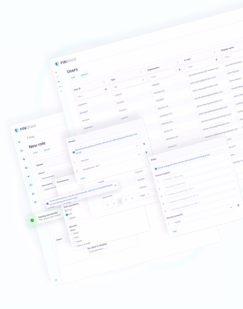 RBAC · Security UX · Enterprise Saas  · Fintech