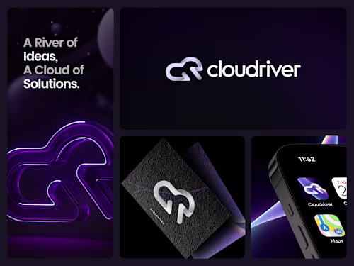 Cloudriver | Logo and Brand Identity Design