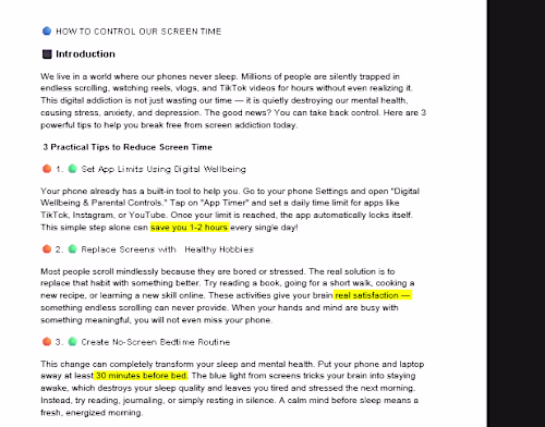 SEO Article - How to