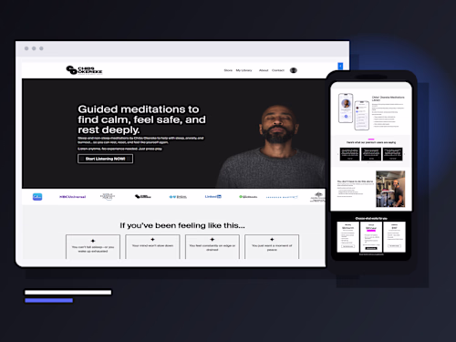 Kajabi Meditation Membership, Checkout & Mobile App System