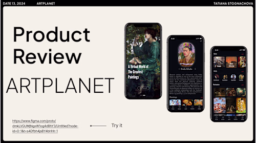 ArtPlanet | UX/UI design :: Behance