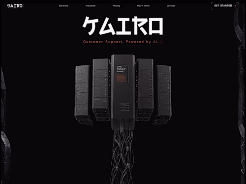 A modern website for Kairo,