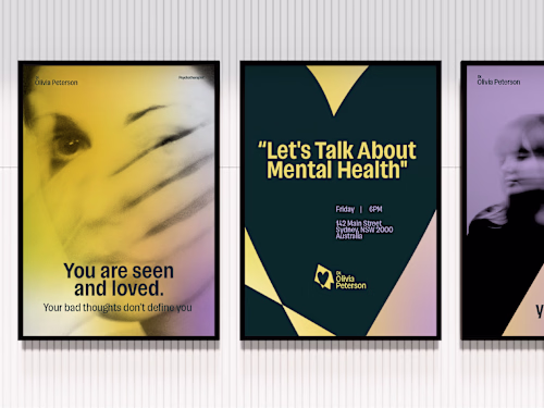 Olivia Peterson Psychotherapist Brand Identity